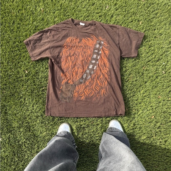Y2K Star Wars Chewbacca Tee NWOT - Picture 1 of 3